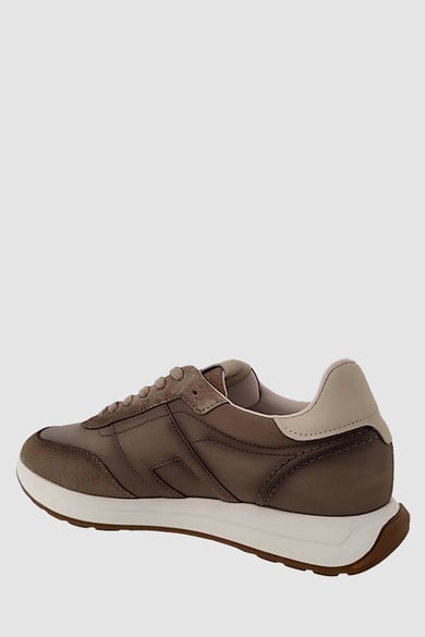 ΠΑΠΟΥΤΣΙΑ SNEAKERS BOSS SHOES - TAUPE/WHI VESUVIO